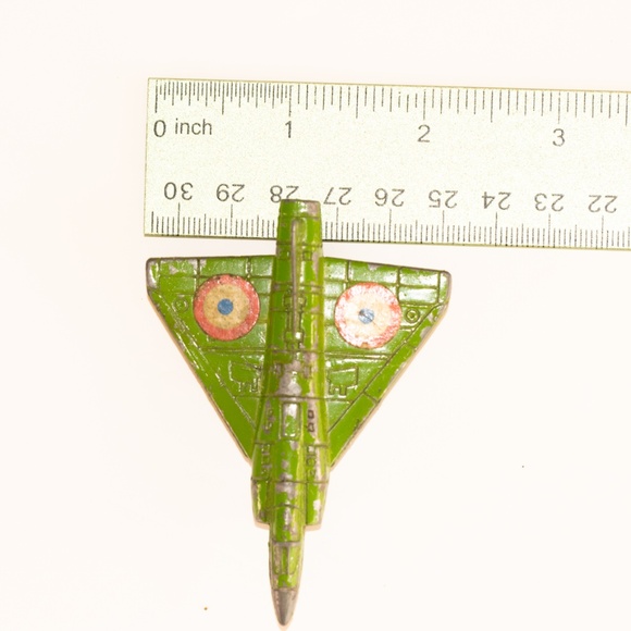 Tootsietoy Diacast Toy French Mirage Fighter Jet Made in 1970, Vintage - Picture 5 of 5